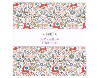 A Woodland Christmas by Liberty Fabrics for Riley Blake Designs