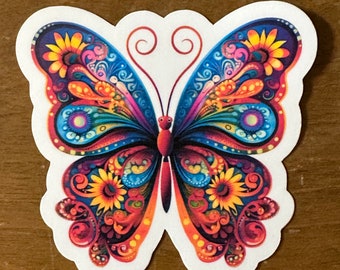 Butterfly Sticker | Boho Sticker | Garden Stickers