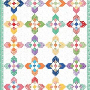 Hidden 9 Patch Quilt Pattern | Stacy West | Buttermilk Basin Design | Paper Pattern