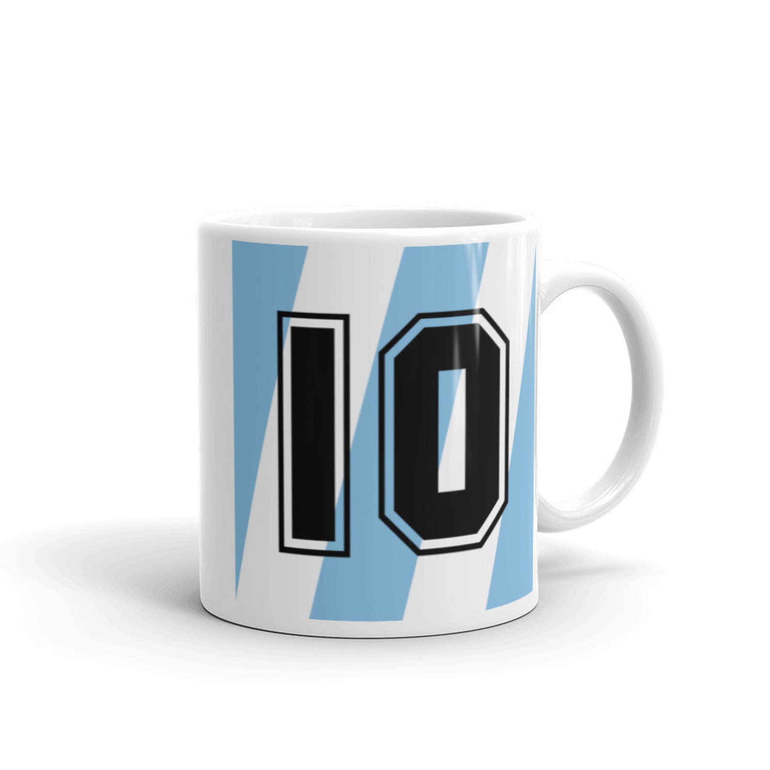 Diego Maradona D10S Benutzerdefinierte Sport Kaffeebecher ...