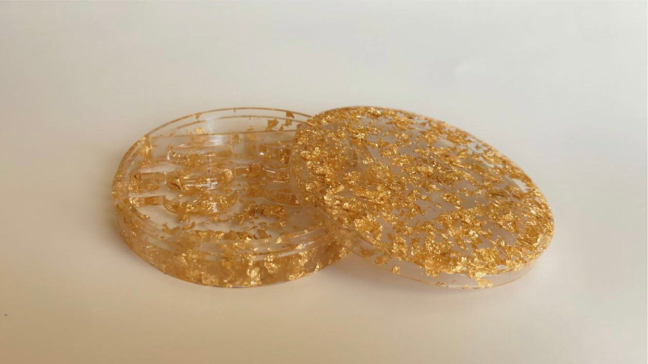 Round Eyelash Tray with Lid Personalized Eyelash Tray Etsy