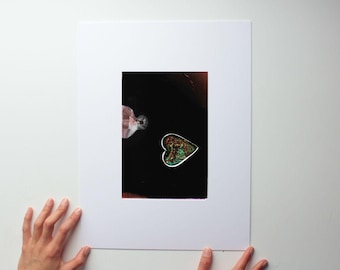 Photogram | Colour Darkroom RA4 Print | Alternative Process | Experimental Photography