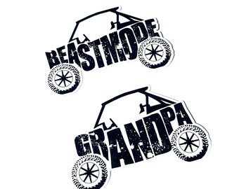 Side By Side Sticker | Off-Road Sticker | Sticker for Side-By-Side