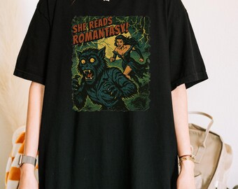 Werewolf T-Shirt | Romantasy T-Shirt | BookTok Graphic T-Shirt | Romantasy Reader T-Shirt | Monster Romance T-Shirt | Dark Romance T-Shirt |