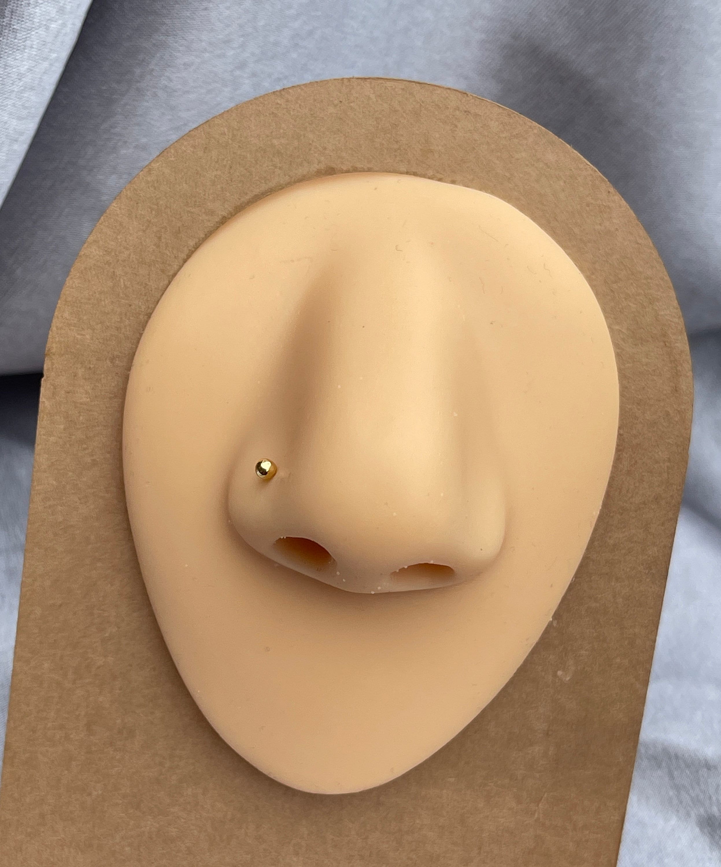 Minimalist TINY Ball Nose Ring Nose Stud Nose Ring Etsy