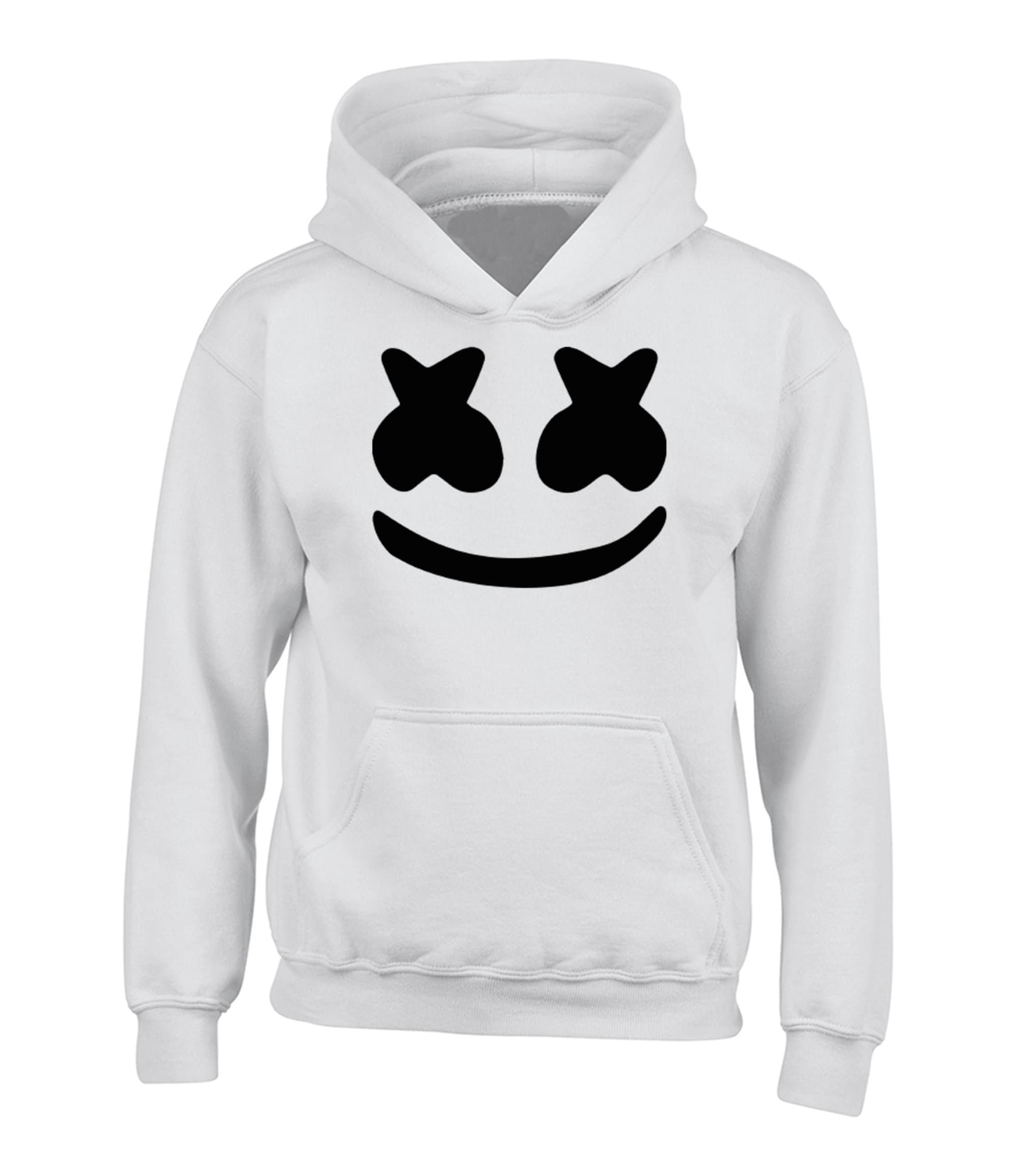 Marshmello black and white clearance hoodie
