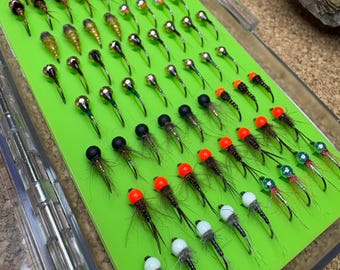 68 UD Tungsten Perdigon and Nymph Barbless Slim Box