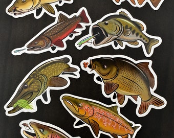 Stickers EphemerArt /FishArt outdoor vinyl.
