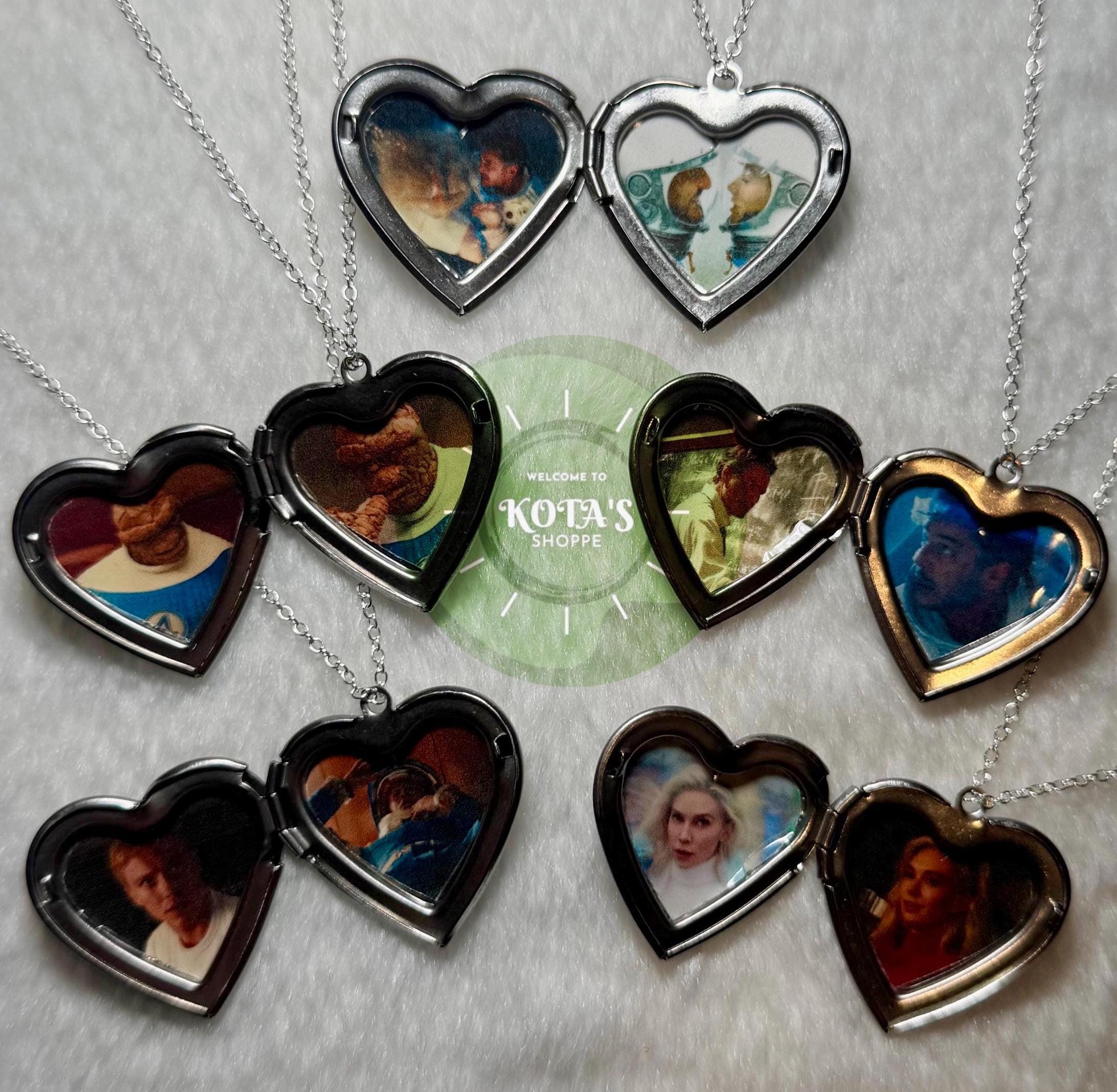 Fantastic Four Inspired Locket Necklace - Etsy