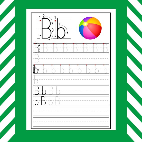 Download Kdp Kids Interior Alphabet Tracing Book For Kids Pdf Files Etsy