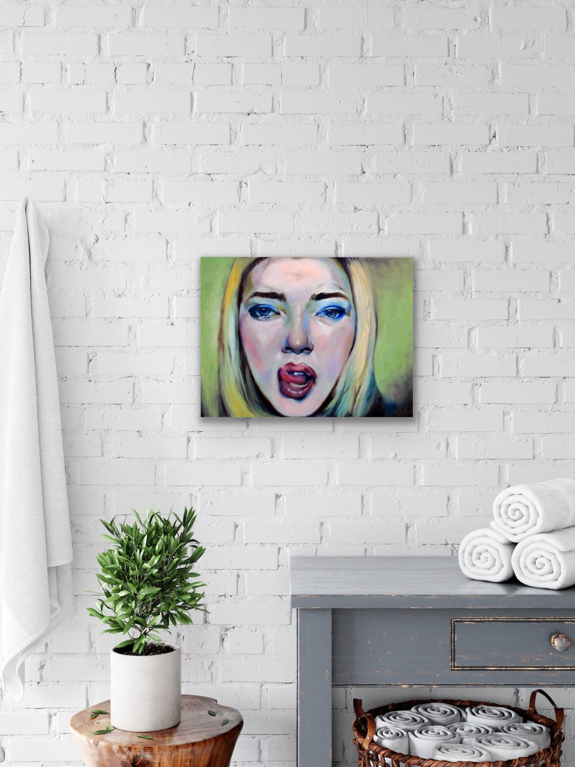 Oil Painting on 30x40 Canvas Inspiration by M.T. Liepke Etsy