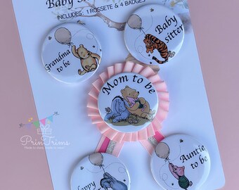 Baby Shower Badges