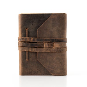 Leather Journal, Vintage Leather Notebook, Personalized Leather Gift, Genuine Leather bound Journal Handmade Paper, Travel Journal