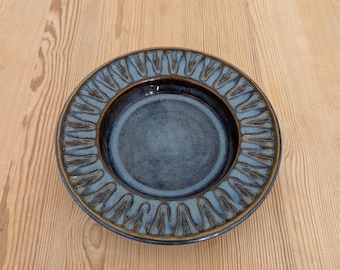 Søholm Blue Stoneware Bowl Einar Johansen 3184/2 Denmark | Vintage Danish Ceramic 1960s