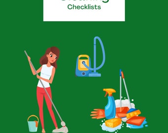 Spring - Fall Cleaning Checklists