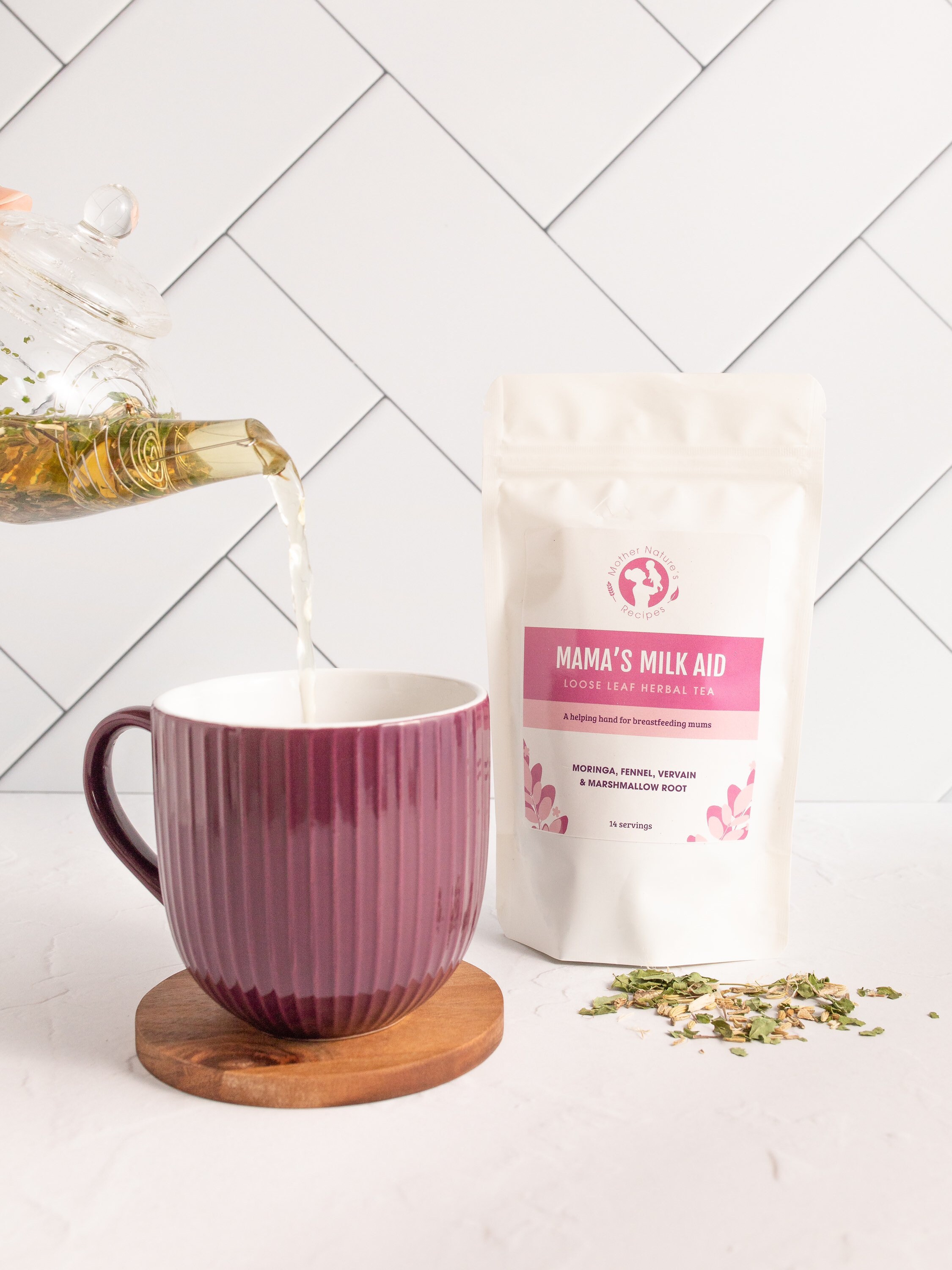 100 Natural Herbal Breastfeeding Tea for Breastfeeding Mums Etsy
