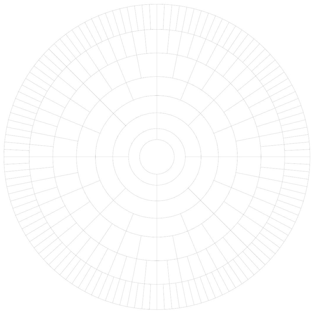 Family Tree 8 Gen Blank Circle Chart 2 Versions Ready to - Etsy Australia