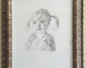 Custom Portrait Pencil Drawings