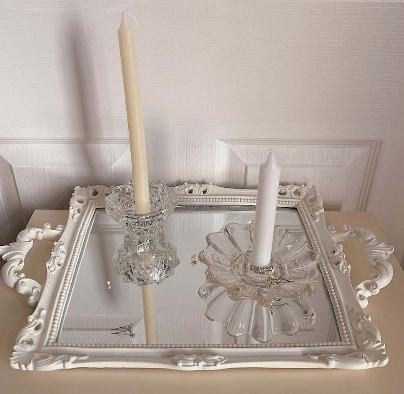 Vintage Mirror Trays Etsy