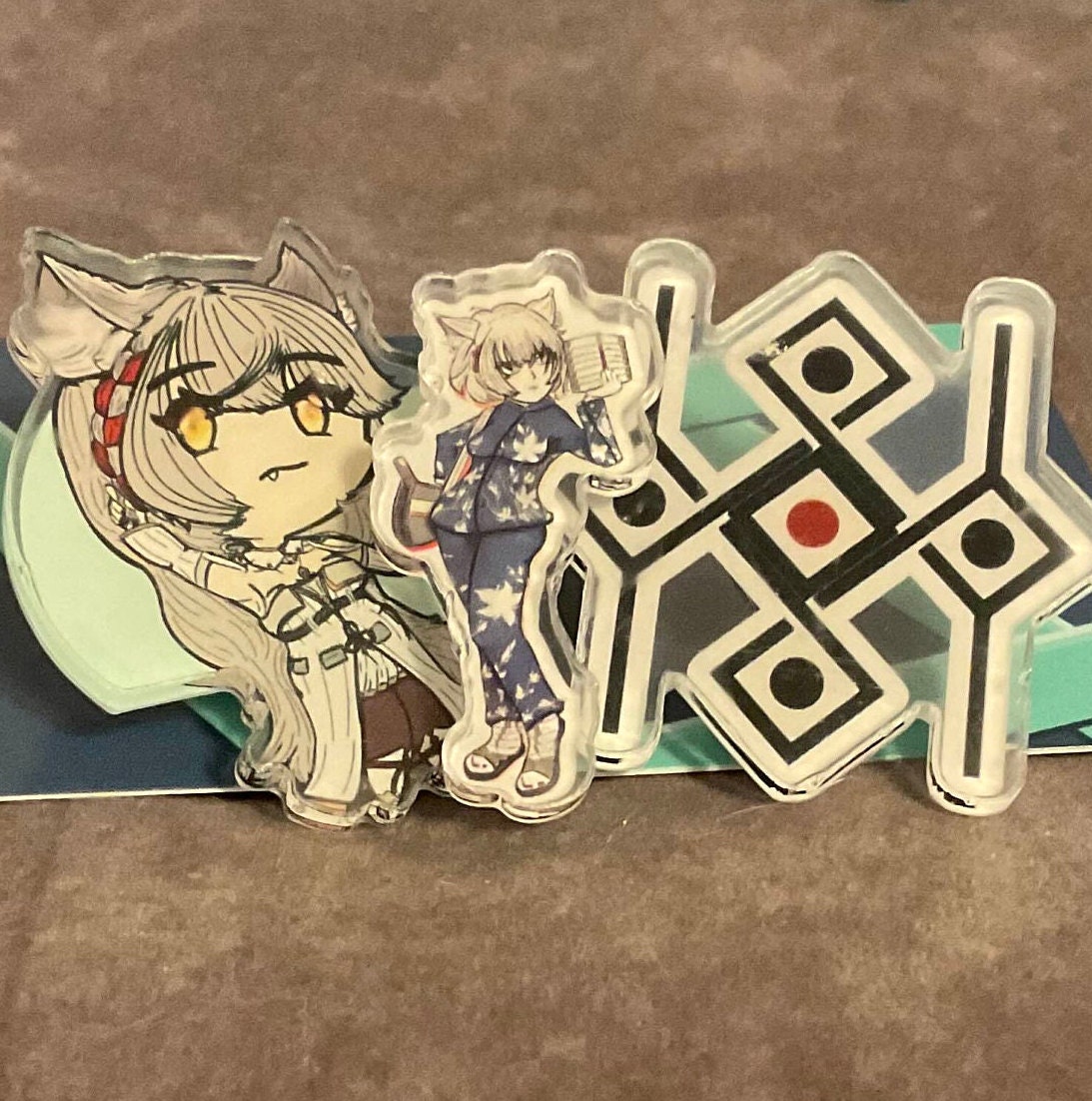 Mio/Xenoblade 3 Bundle: 3 1.5" Acrylic Pins