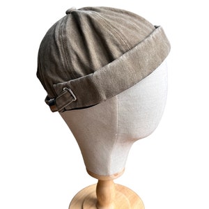 Unisex Cotton Docker Hat, Beanie , Birmless Hat , Skull Hat image 1
