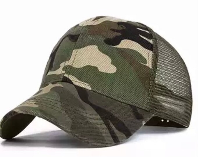 Military Style US Army Hat Camouflage Army Hat Fashion Etsy