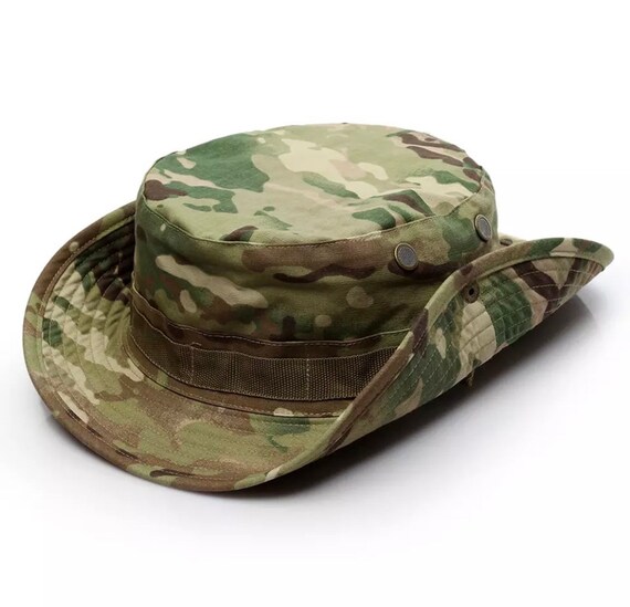 Wide Brim Camo Army Hat Sun Hat 