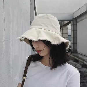 Ladies bucket hat, Cotton bucket hat, Summer bucket hat, Beach bucket hat, Bucket hat for women, Bucket,Boho bucket hat hat for festivals,