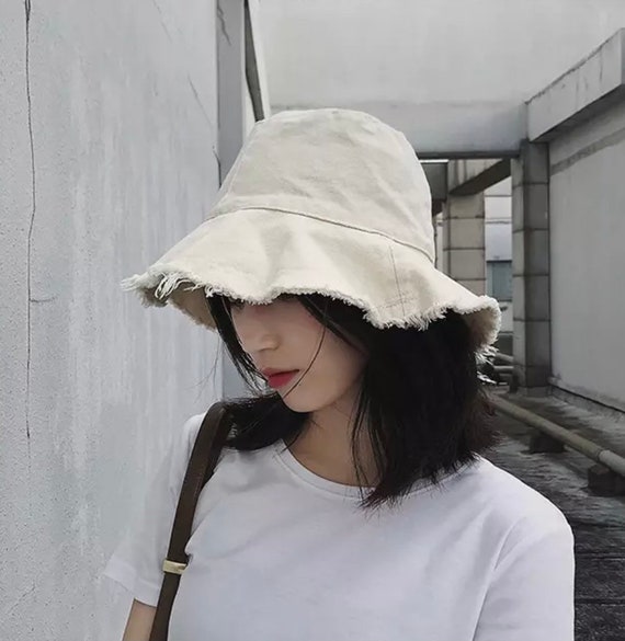 Ladies Bucket Hat, Cotton Bucket Hat, Summer Bucket Hat, Beach