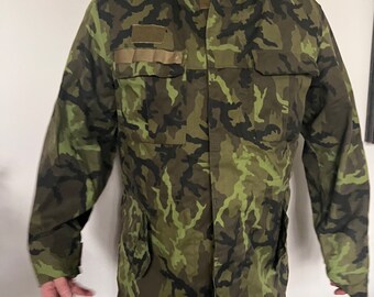 French army jacket, mens army Jacket, Vintage army jacket, Womans camouflage jacket, vintage camouflage jacket, unisex military jacket,