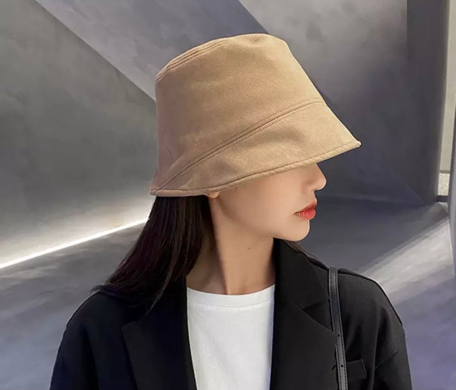 Womens Japanese Bucket Hat Womens Bucket Hat Faux Leather - Etsy