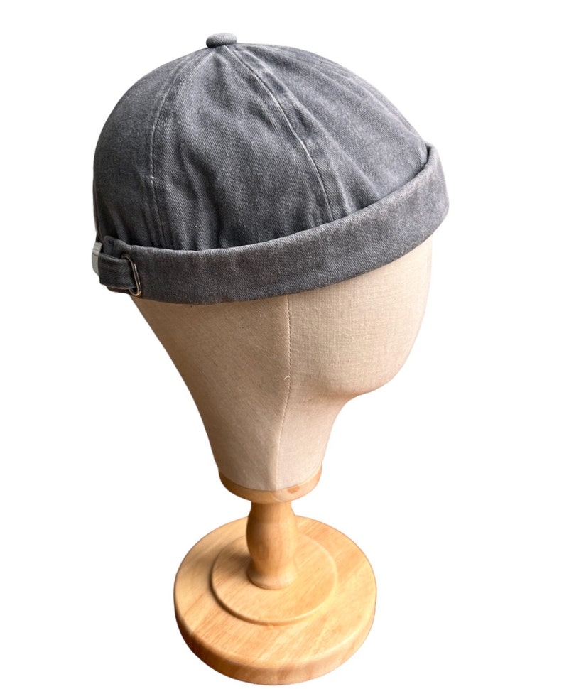 Unisex Cotton Docker Hat, Beanie , Birmless Hat , Skull Hat image 6