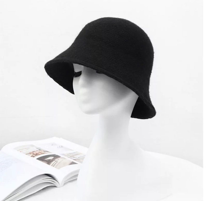 Womens Bucket Hat Wool Bucket Hat Ladies Bucket Hat | Etsy UK