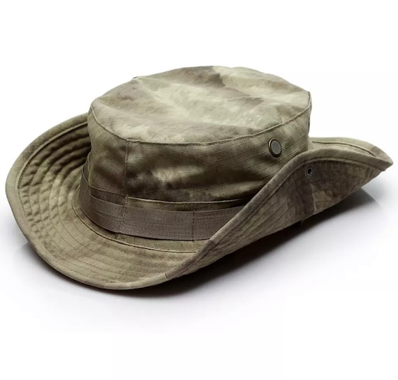 Wide Brim Camo Army Hat , Sun Hat, Military Hat, Boonie Hat -  UK