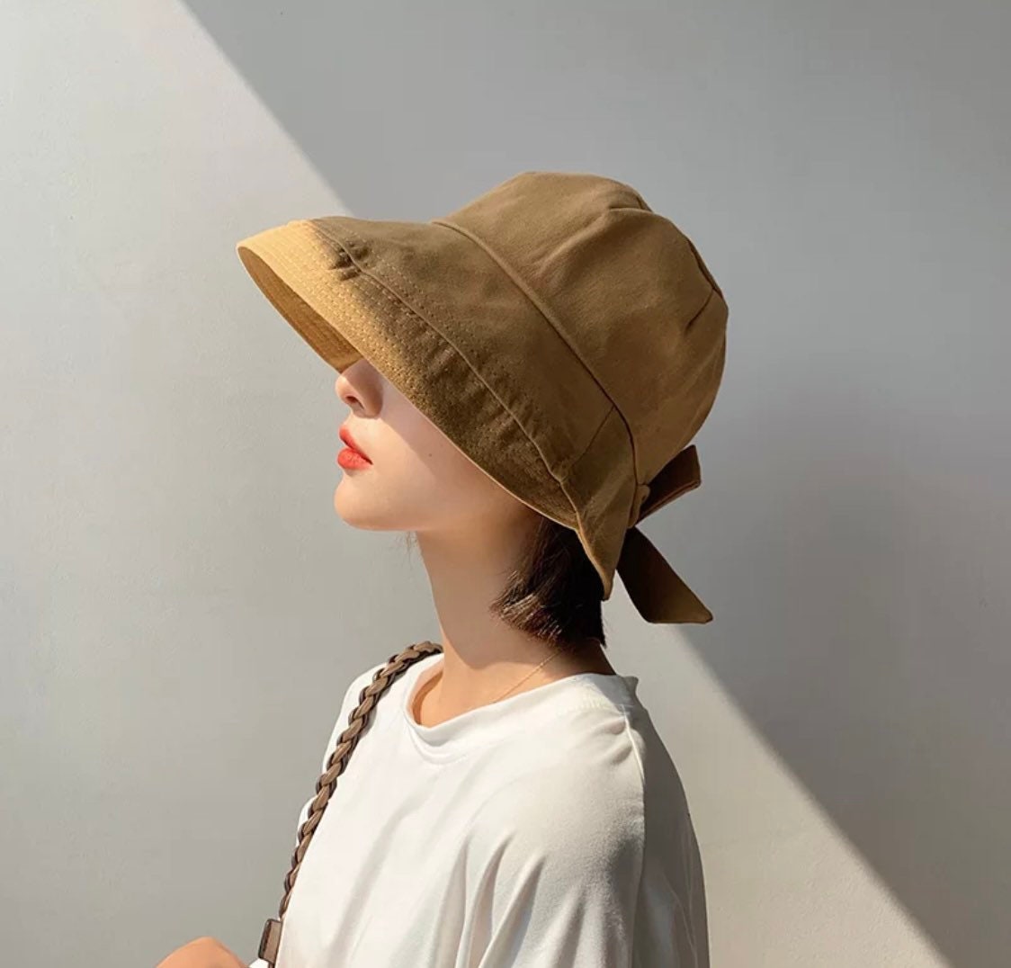 Trend Bucket Hat for Women Autumn Luxury Designer Lattice Cotton Fishing  Sun Cap for Men's Winter Travel Panama Fisherman Hat