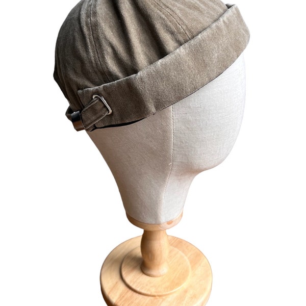 Unisex Cotton Docker Hat, Beanie , Birmless Hat , Skull Hat