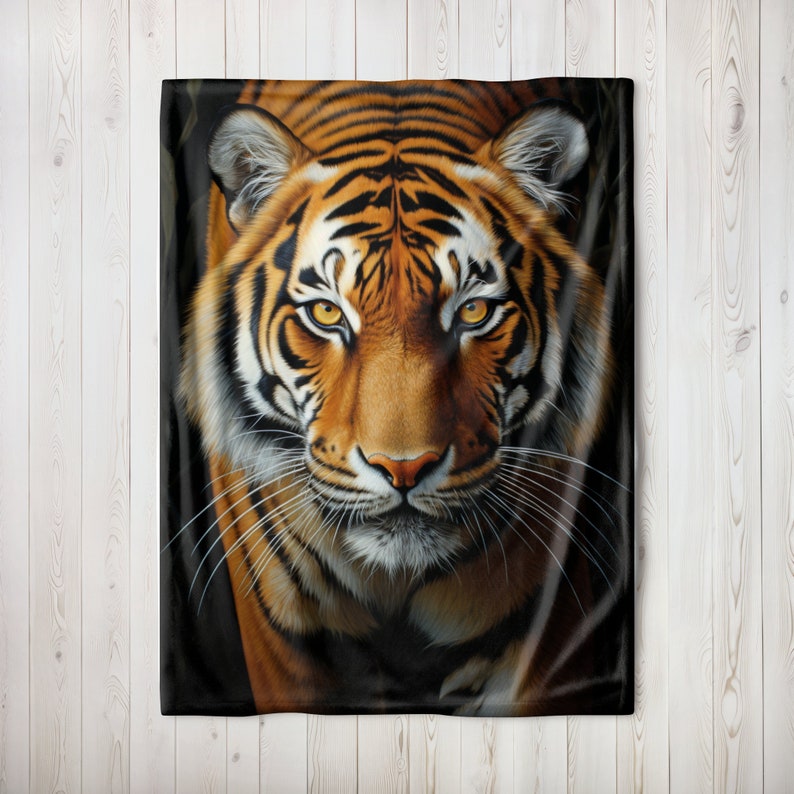 Tiger Blanket, 
Big Cat Blanket,
Tiger Decor,
Animal Blanket,
Animal Print Blanket,
Soft Blanket,
Cat Blanket,
Plush Blanket,
Exotic Blanket,
Blanket Gift,
Cat Lover Gift,
Wild Animal Blanket,
Cat Art