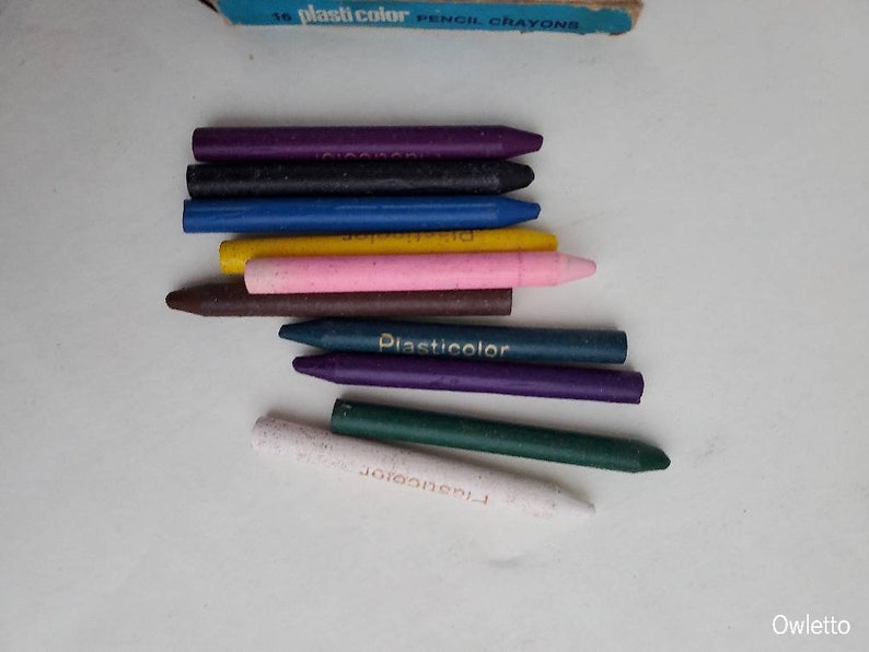 Plasti Color Crayons Box with Crayons included