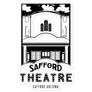 Autocolante do Teatro Safford