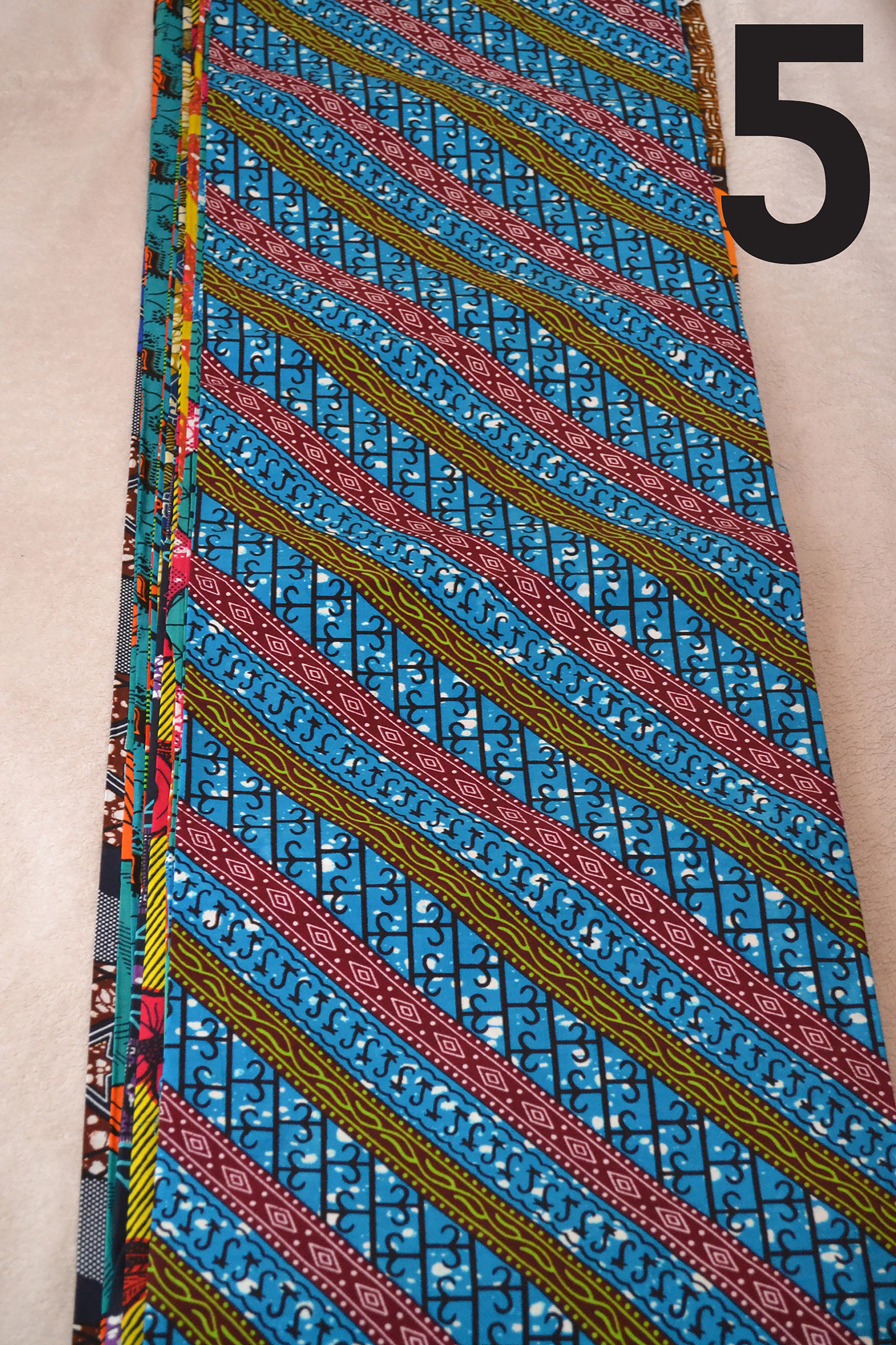 5 Adinkra High Quality African Fabric African fabric Etsy
