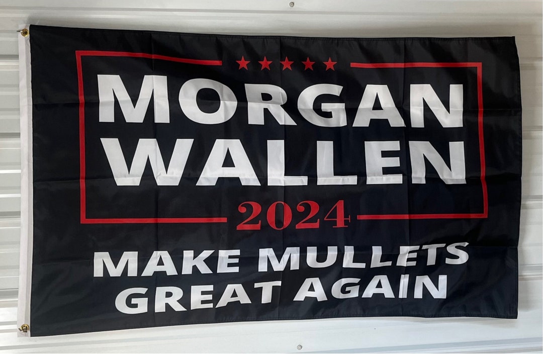 Wallen Flag FREE SHIPPING Make Mullet Great Again 2024 Etsy
