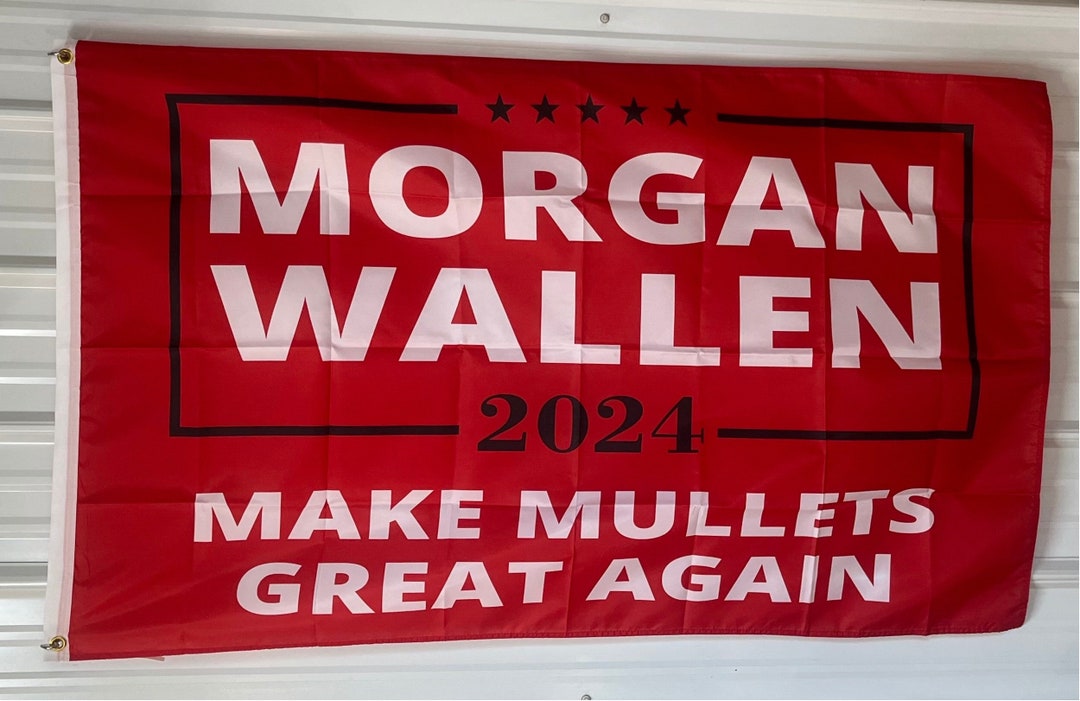 Wallen Flag FREE SHIPPING Make Mullet Great Again R 2024 Country