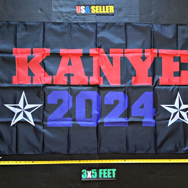 Kanye West 2024 Flag Etsy