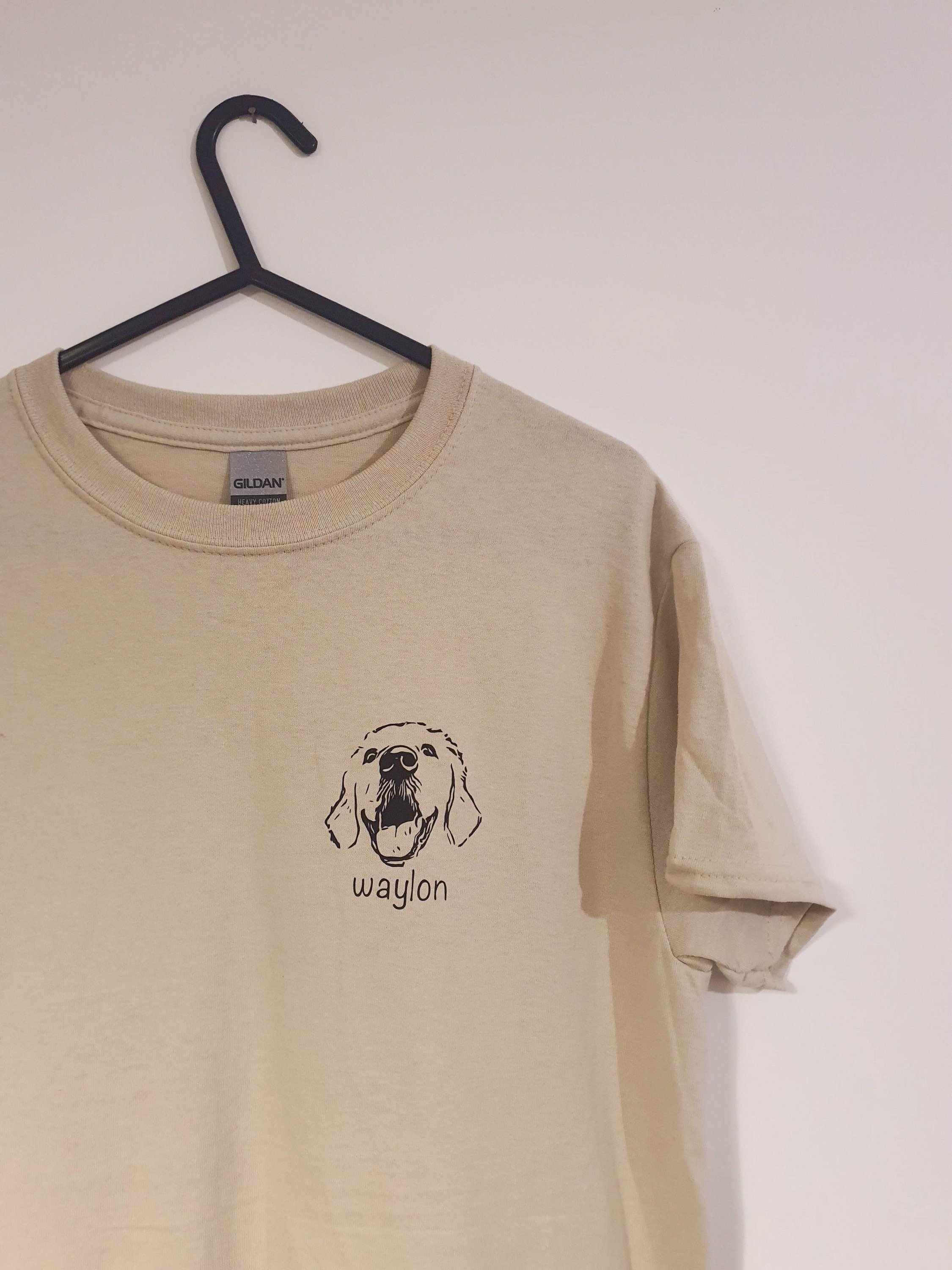 Custom Pet T-shirt Custom Dog Shirt Personalised Dog | Etsy