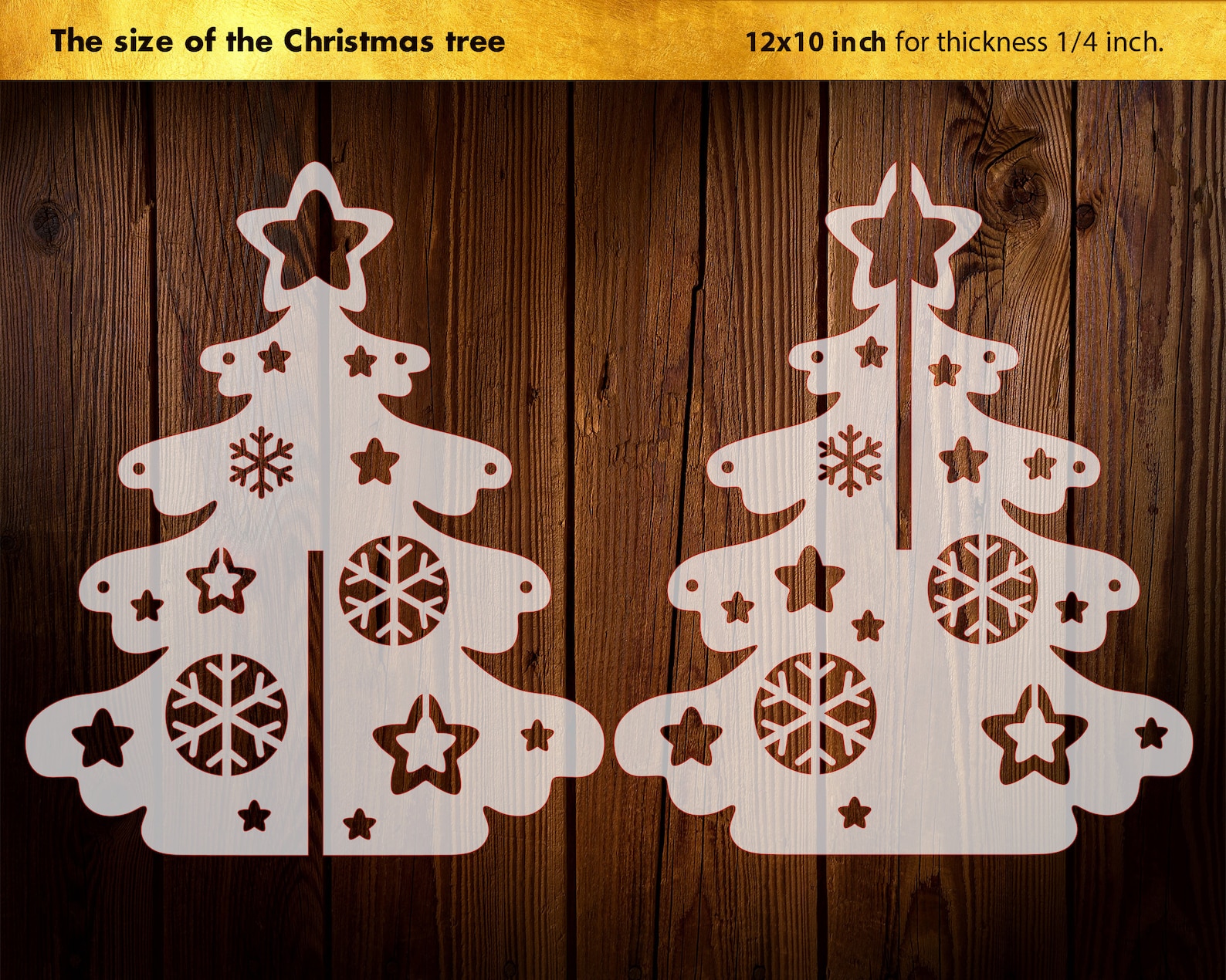 Laser Cut Files 3d Christmas Tree Svg Multilayer Mandala - Etsy