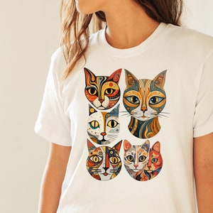 Sticker Pack Varied Cats, Cat Lover Gift, Set of Funny Cat Stickers ...