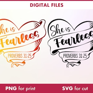 Ela é destemida SVG, provérbios 31:25 svg, Ela é SVG, SVG motivacional, Mulheres capacitadas, SVG inspirador png, Páscoa svg, Religioso