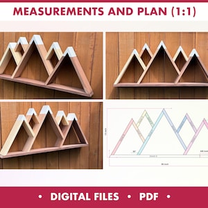 DIY Mountain Shelf Woodworking Plans (PDF Download)