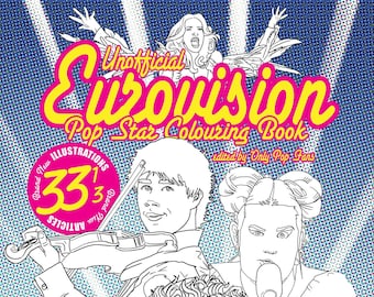 Eurovision Colouring Book - signed