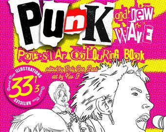 Punk Colouring Book - signed